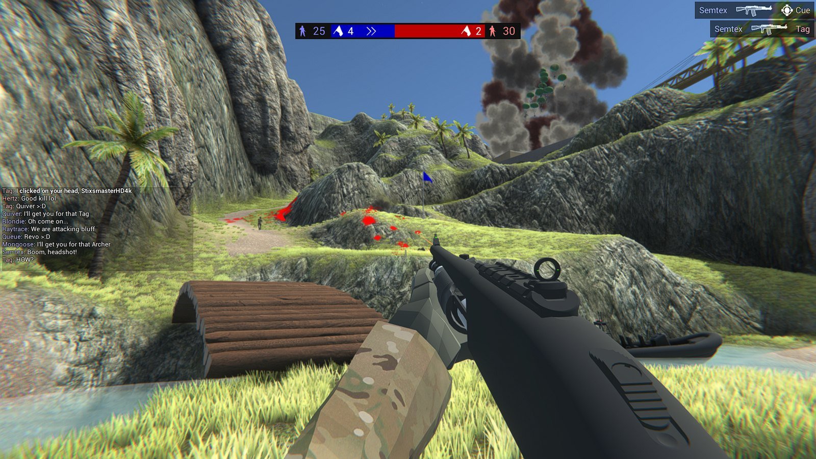 Island assault